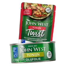 John West tonijn, makreel of tonijn twist